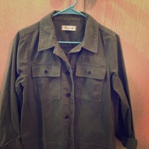 Madewell Military Green Jacket